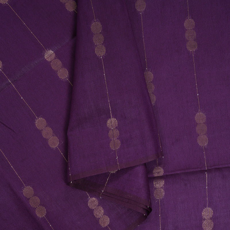 Hayagrivas Purple Fancy Cotton Saree KSBE145C4-7