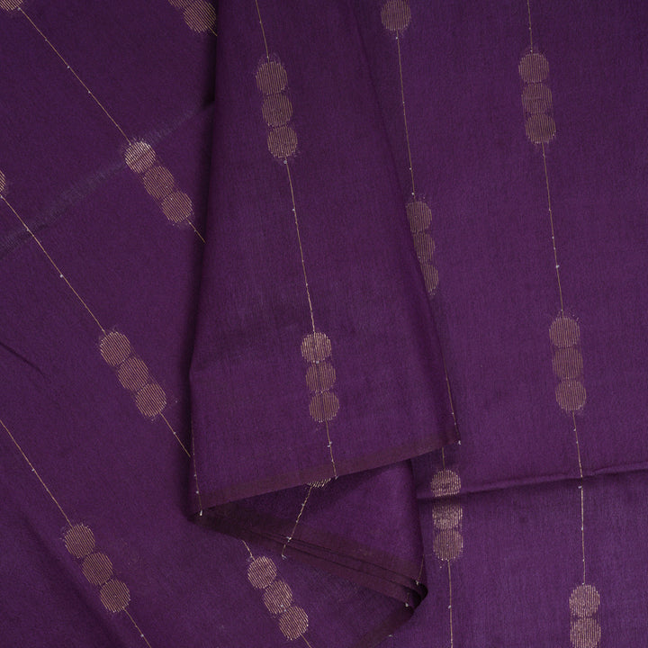 Hayagrivas Purple Fancy Cotton Saree KSBE145C4-7