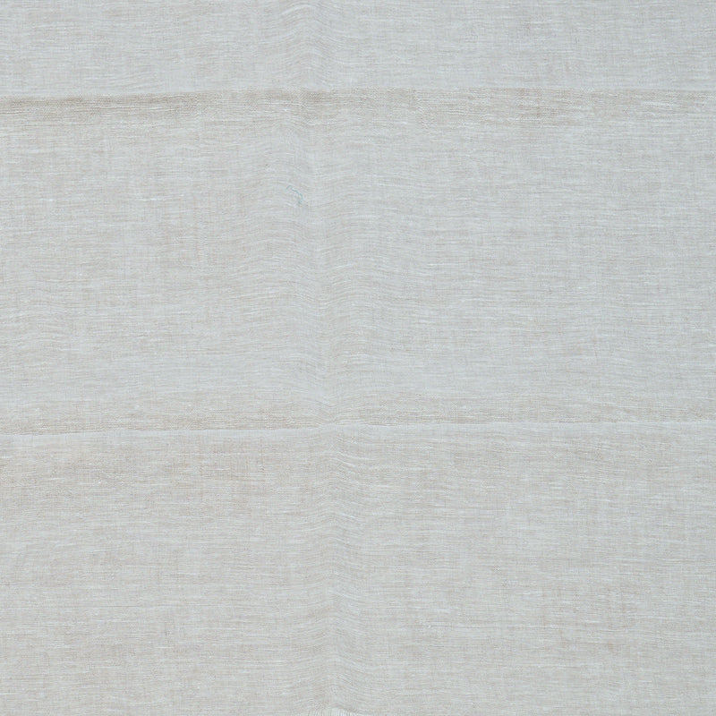 Hayagrivas Light Grey Handloom Linen Saree KSBE147C10-5