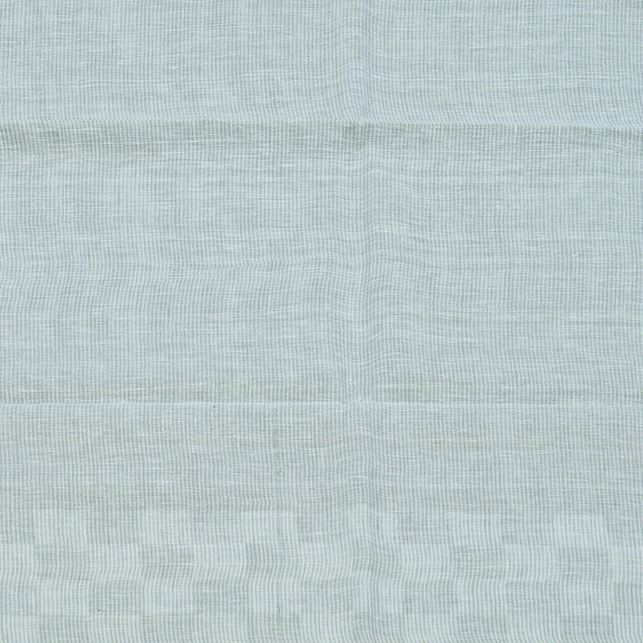 Hayagrivas Powder Green Handloom Linen Saree KSBE147C11-1