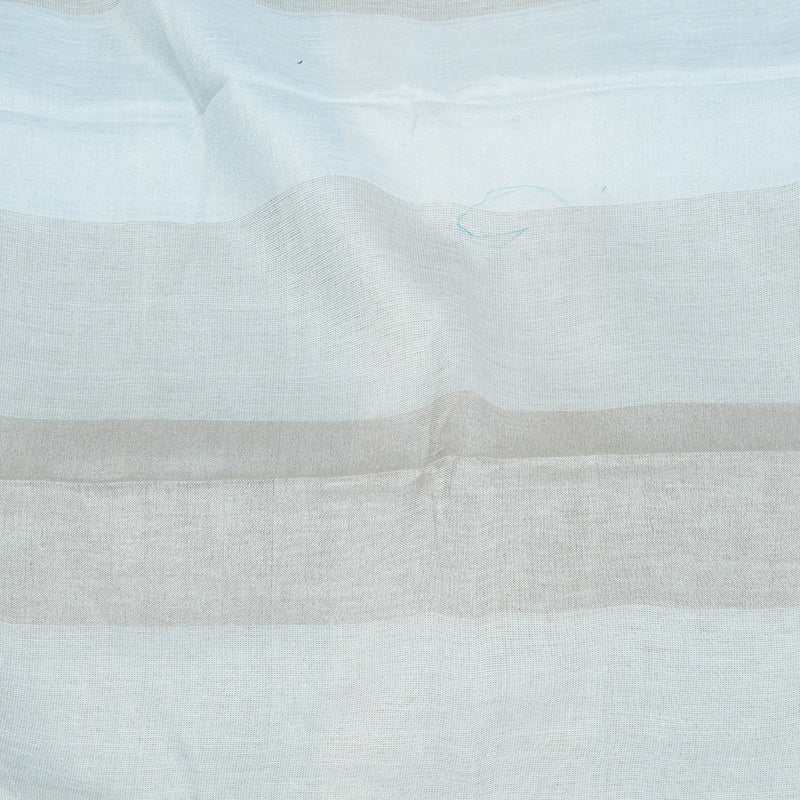 Hayagrivas Multichecks Handloom Linen Saree KSBE147C12-3