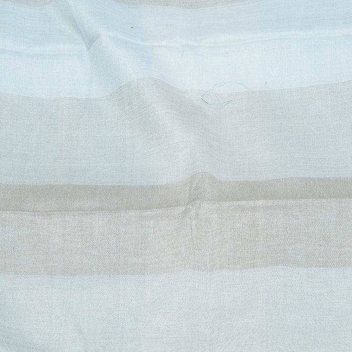 Hayagrivas Multichecks Handloom Linen Saree KSBE147C12-3