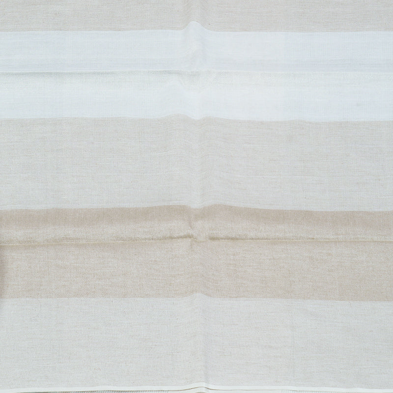 Hayagrivas Powder Blue Checks Handloom Linen Saree KSBE147C12-4