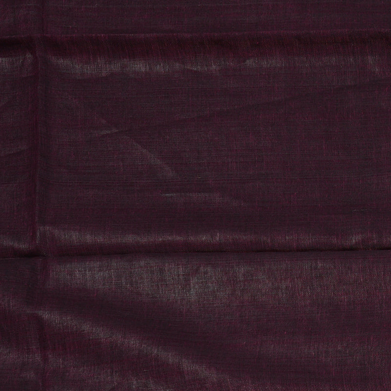 Hayagrivas Wine Handloom Linen Saree KSBE147C7-5