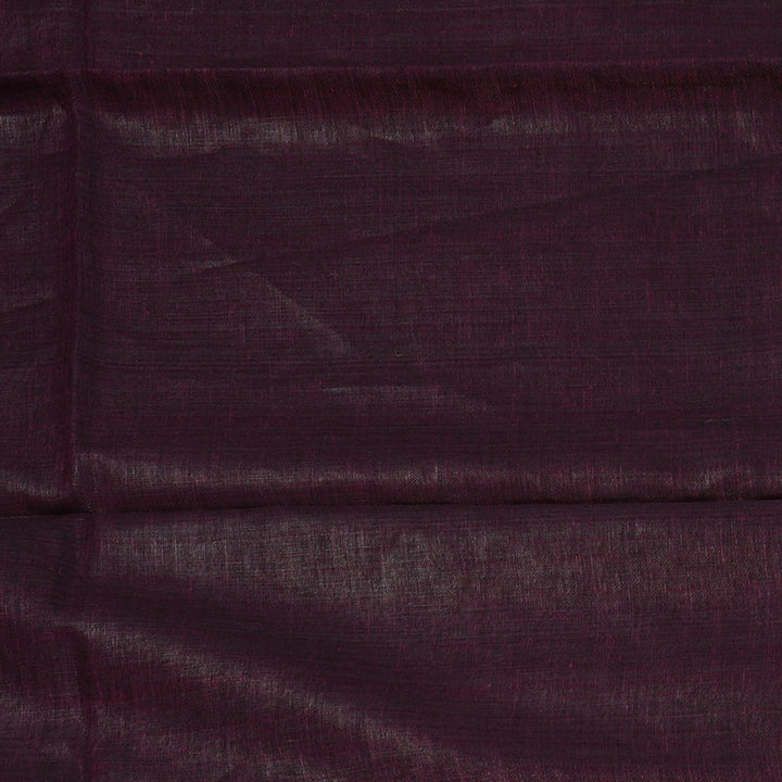 Hayagrivas Wine Handloom Linen Saree KSBE147C7-5