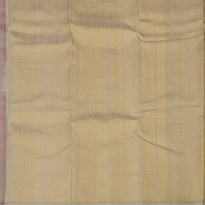 Hayagrivas Handloom Purple Kanjivaram Silk Saree KSBE149C12-1