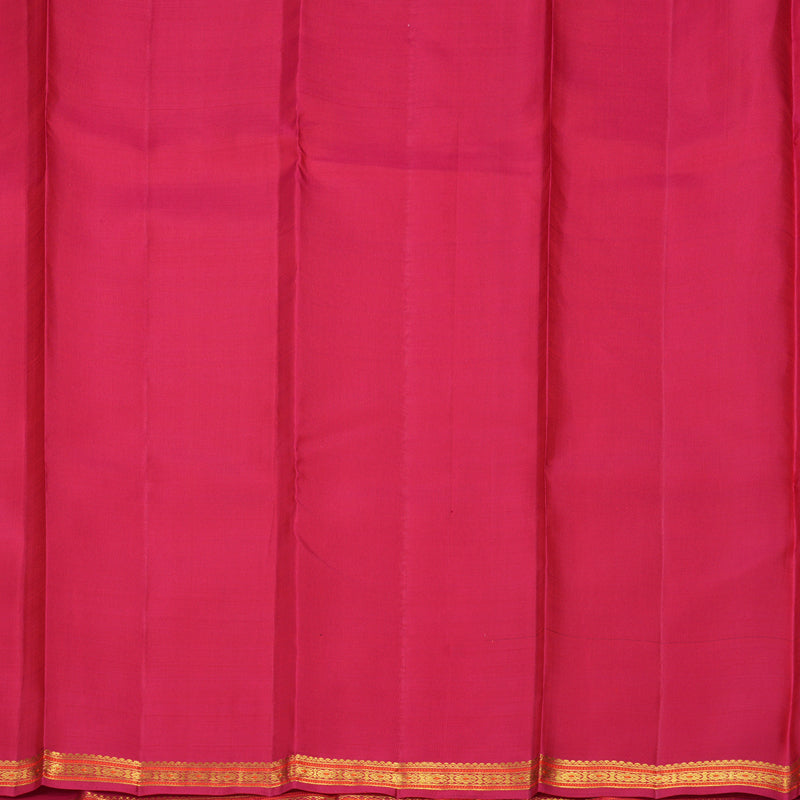 Hayagrivas Handloom Reddish-Pink Kanjivaram Silk Saree KSBE149C9-2
