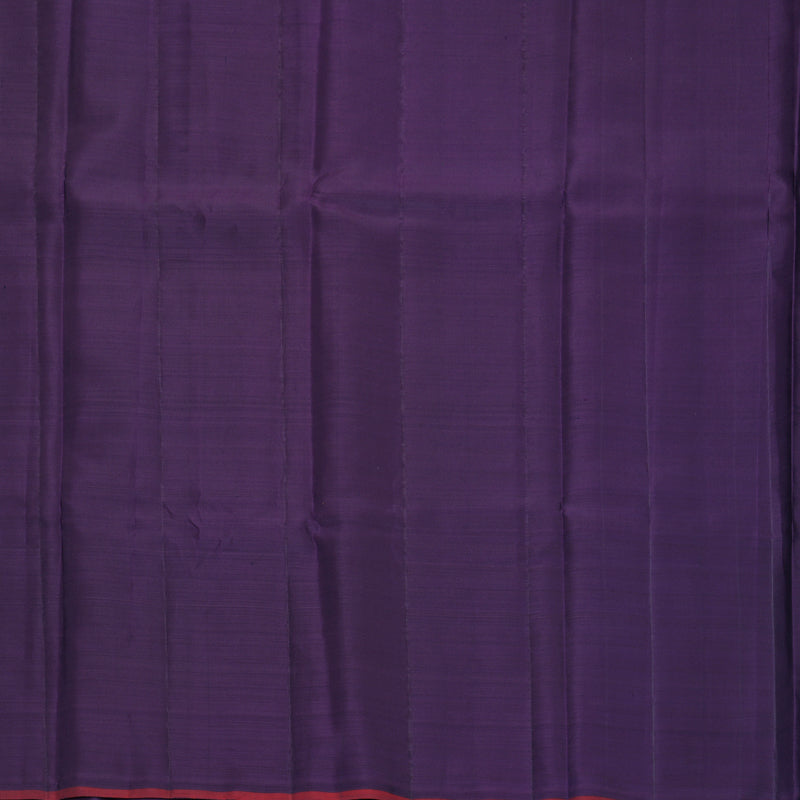 Hayagrivas Handloom Purple Kanjivaram Silk Saree KSBE150C1-1