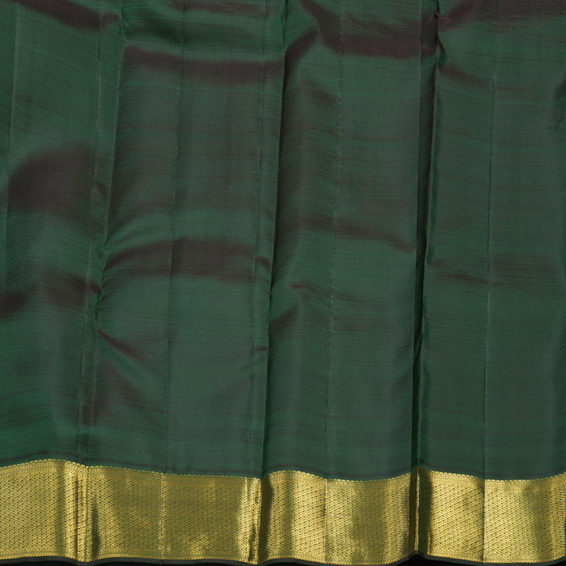 Hayagrivas Handloom Lotus Pink Kanjivaram Silk Saree with Karum Pachai Border KSBE150C27-3