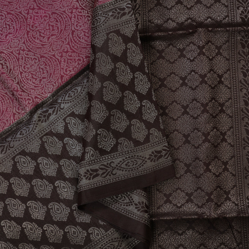 Hayagrivas Wine Pure Soft Silk Saree KSBE20I3-2