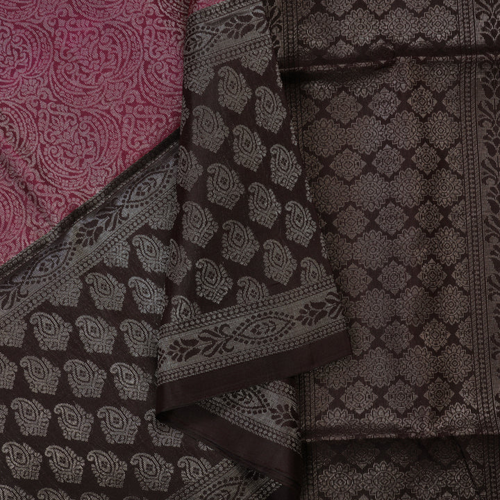 Hayagrivas Wine Pure Soft Silk Saree KSBE20I3-2