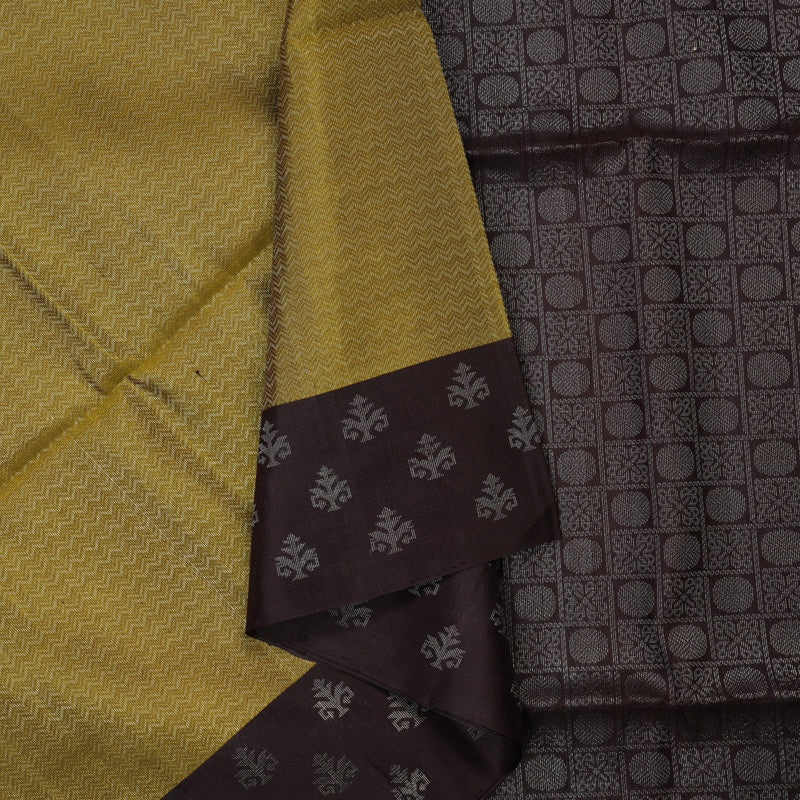 Hayagrivas Metallic Gold Handloom Soft Silk Saree KSBE20I3-3
