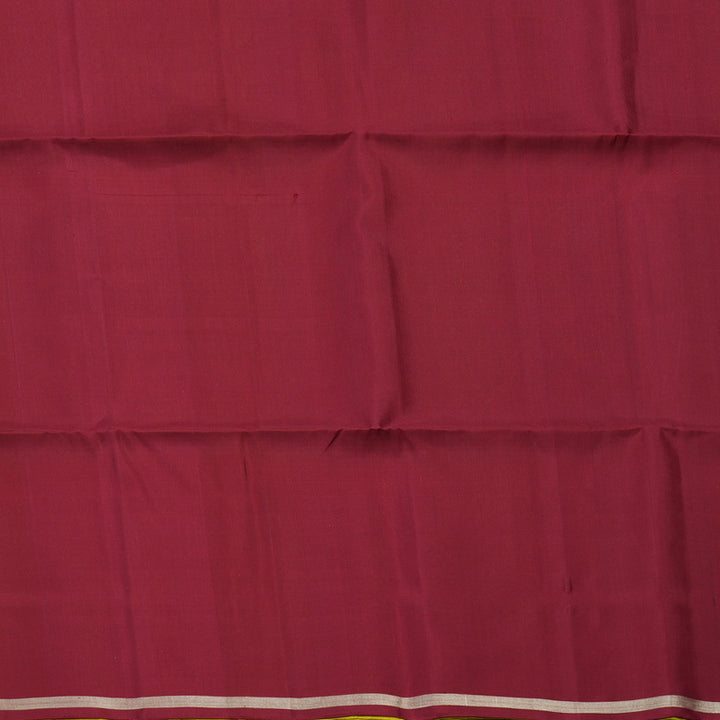 Hayagrivas Lemon Yellow Handloom Soft Silk Saree KSBE20I3-4