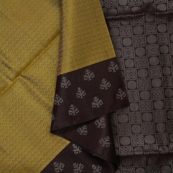 Hayagrivas Metallic Gold Pure Soft Silk Saree KSBE20I3-7