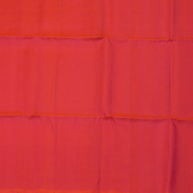 Hayagrivas Orangish-Pink Pure Soft Silk Saree KSBE20I4-4