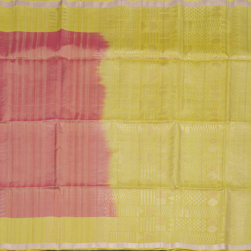 Hayagrivas Rosewood Pink Pure Soft Silk Saree KSBE22I11-1