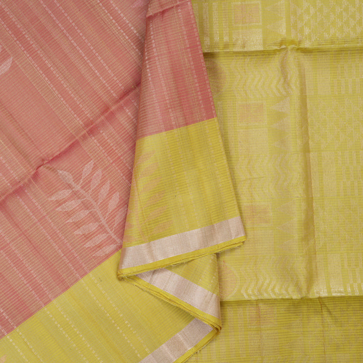 Hayagrivas Rosewood Pink Pure Soft Silk Saree KSBE22I11-1