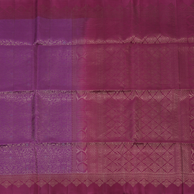Hayagrivas Purple Handloom Soft Silk Saree KSBE22I13-1