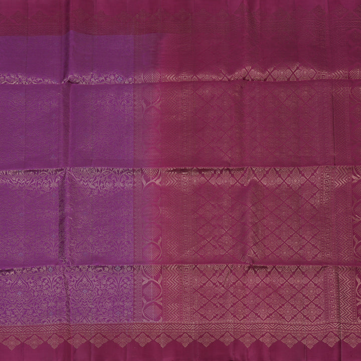 Hayagrivas Purple Handloom Soft Silk Saree KSBE22I13-1