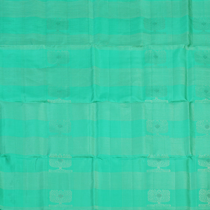 Hayagrivas Pastel Green Handloom Soft Silk Saree KSBE22I16-1