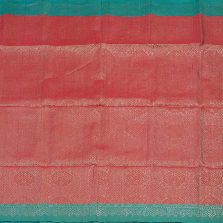 Hayagrivas Peach Pink Pure Soft Silk Saree KSBE22I27-2