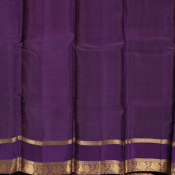 Hayagrivas Wine Purple Pure Soft Silk Saree KSBE24I15-1