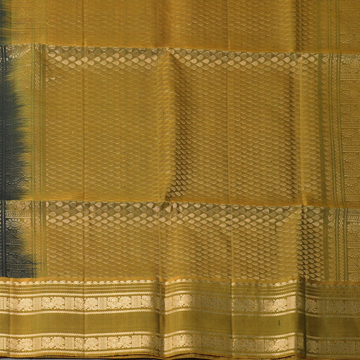Hayagrivas Black Pure Soft Silk Saree KSBE24I2-1