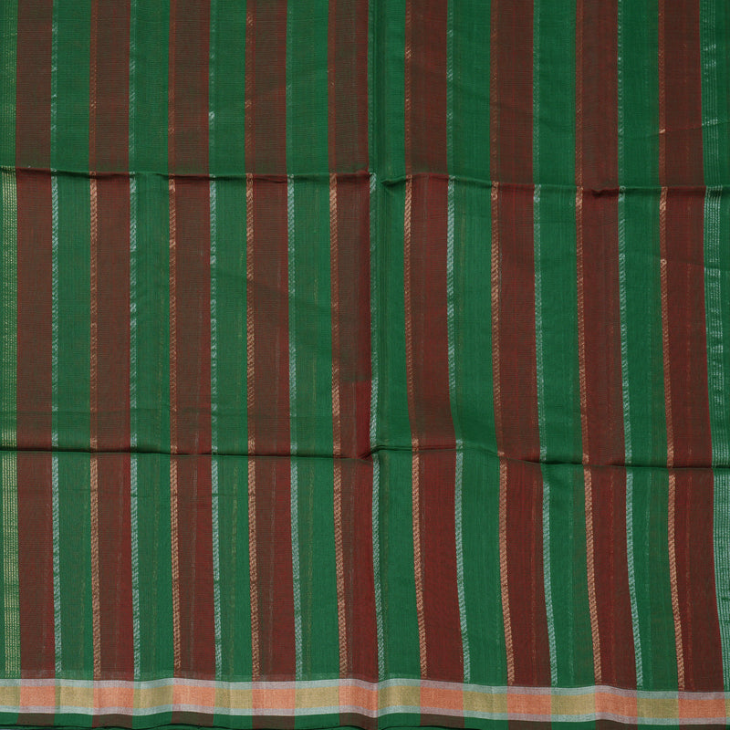 Hayagrivas Green Kora Silk Cotton Saree KSBE27I2-1