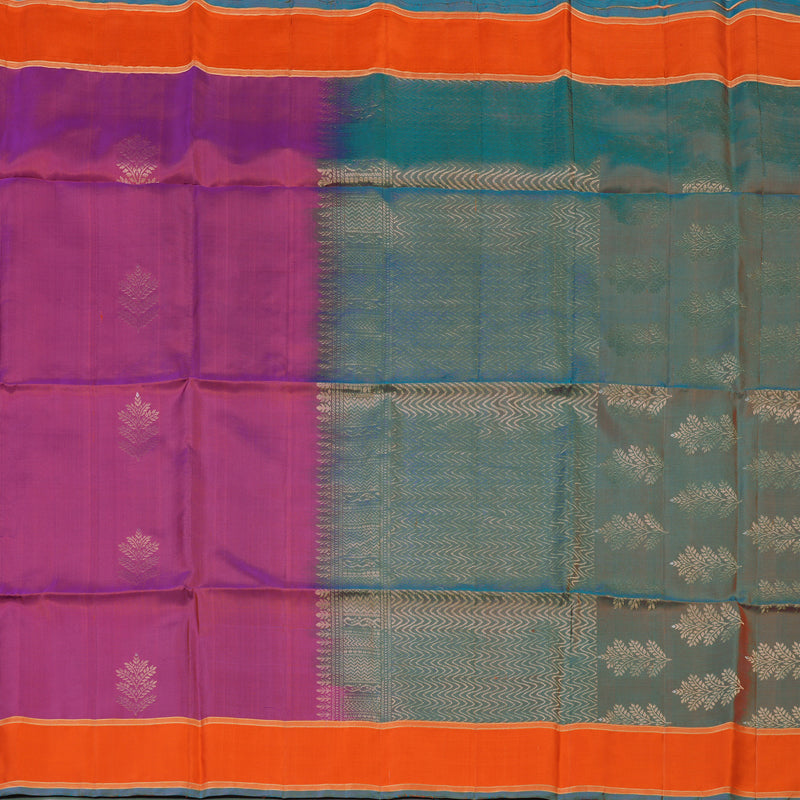 Hayagrivas Purple Handloom Soft Silk Saree KSBE28I1-3