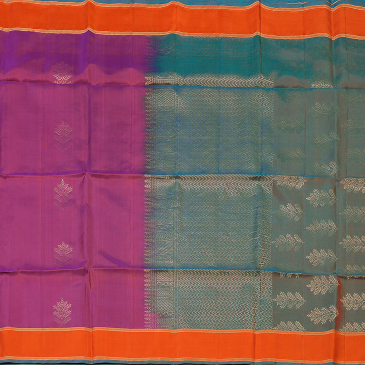 Hayagrivas Purple Handloom Soft Silk Saree KSBE28I1-3