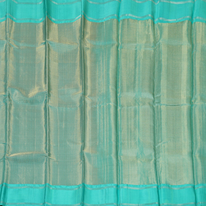 Hayagrivas Powder Blue Pure Tissue Soft Silk Saree KSBE28I2-3