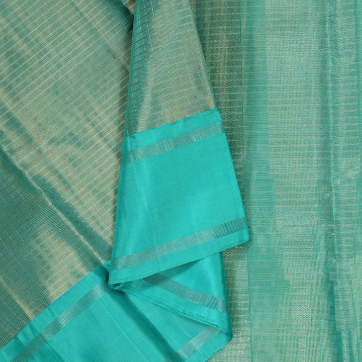 Hayagrivas Powder Blue Pure Tissue Soft Silk Saree KSBE28I2-3
