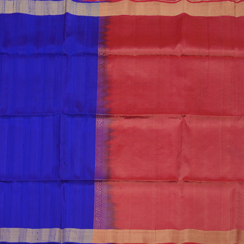 Hayagrivas Ms Blue Pure Soft Silk Saree KSBE28I2-6