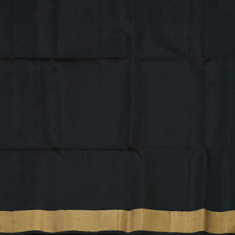 Hayagrivas Burnt Orange Pure Ikkat Soft Silk Saree KSBE28I4-5