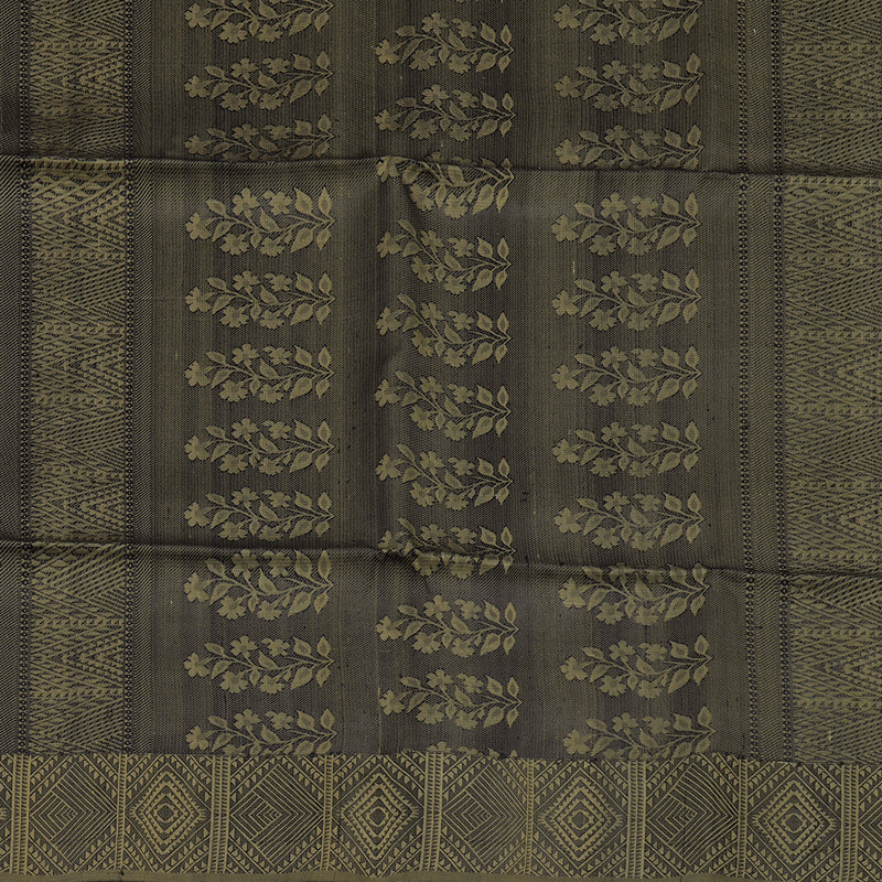 Hayagrivas Grey Pure Soft Silk Saree KSBE28I4-6