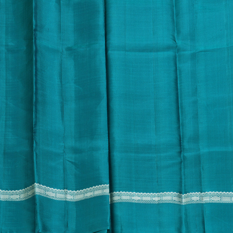 Hayagrivas Handloom Lime Green Kanjivaram Silk Saree KSBE29I6-3