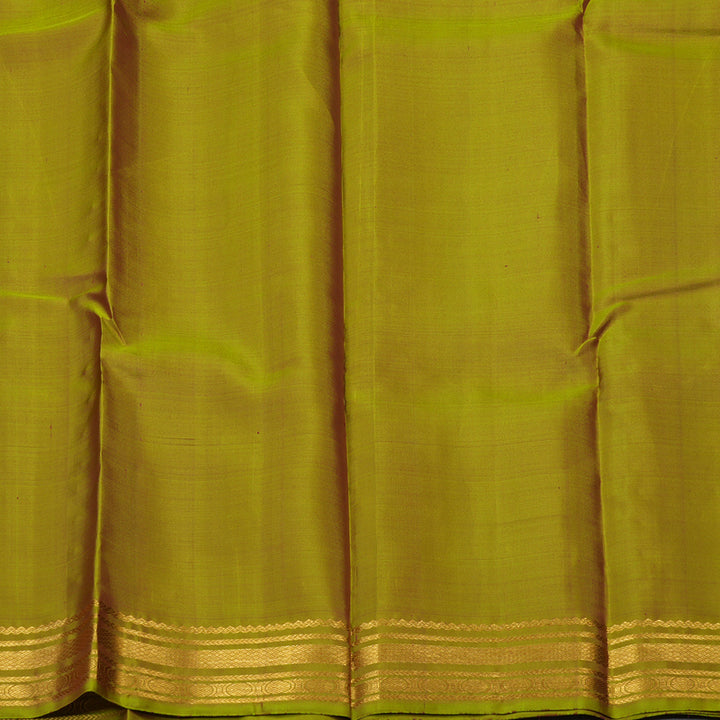 Hayagrivas Handloom Burgundy Kanjivaram Silk Saree KSBE29I8-1