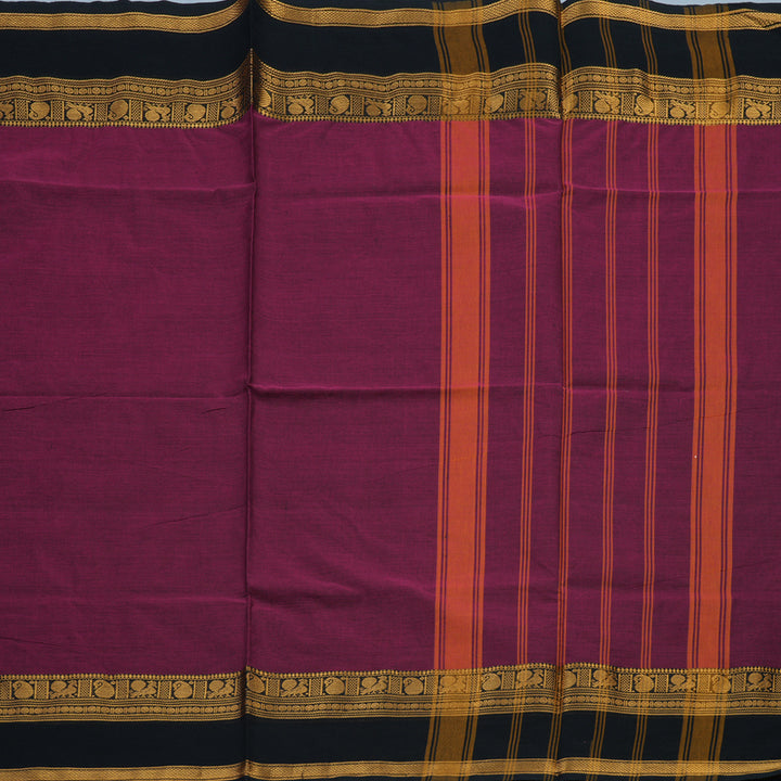 Hayagrivas Wine Pure Chettinad Cotton Saree KSBE2H2-11