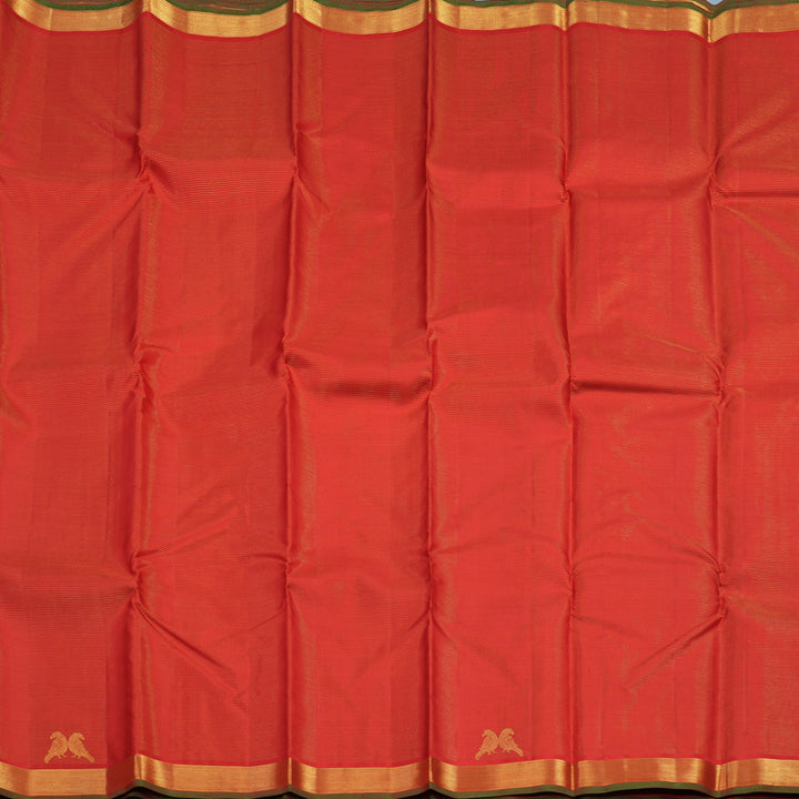 Hayagrivas Handloom Red Kanjivaram Silk Saree KSBE4H13-2