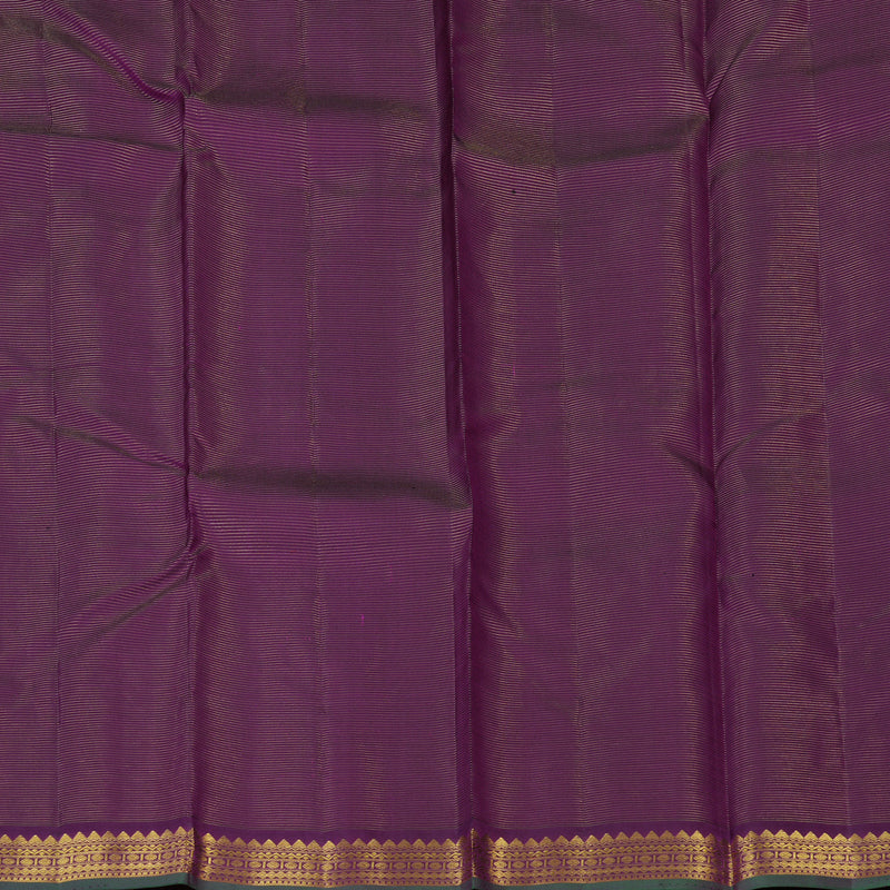 Hayagrivas Handloom Violet Kanjivaram Silk Saree KSBE4H13-3