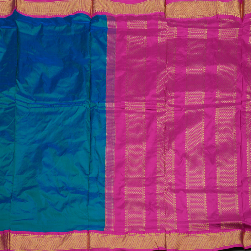 Hayagrivas Handloom Mayilkazhuthu Ten Yards Silk Madisar KSBE59K1-19