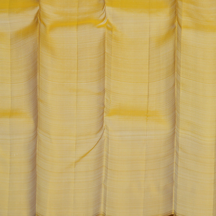 Hayagrivas Handloom Kanjivaram Half White Silk Saree with Sandal Border KSBE5H14-15