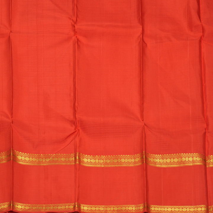 Hayagrivas Handloom Red Kanjivaram Silk Saree KSBE65L4-1