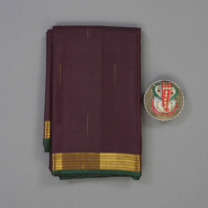 Hayagrivas Violet Pure Kanjivaram Silk Saree KSBE66L3-1