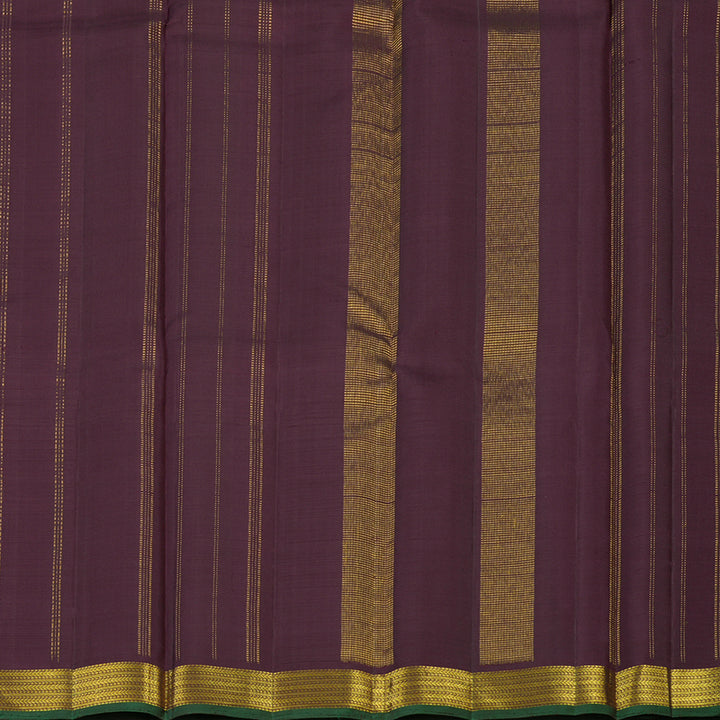 Hayagrivas Violet Pure Kanjivaram Silk Saree KSBE66L3-1