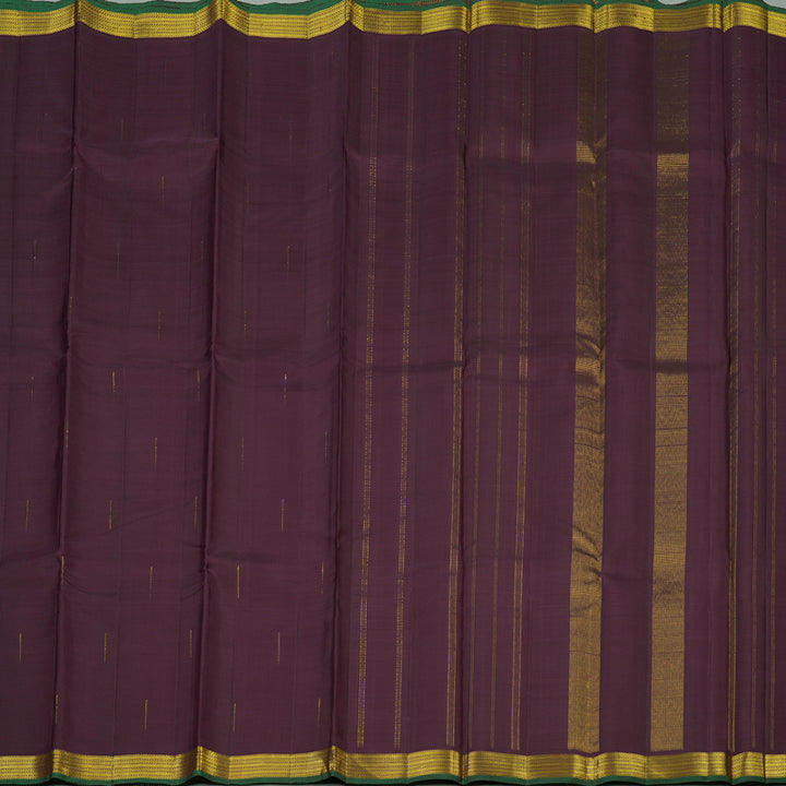 Hayagrivas Violet Pure Kanjivaram Silk Saree KSBE66L3-1