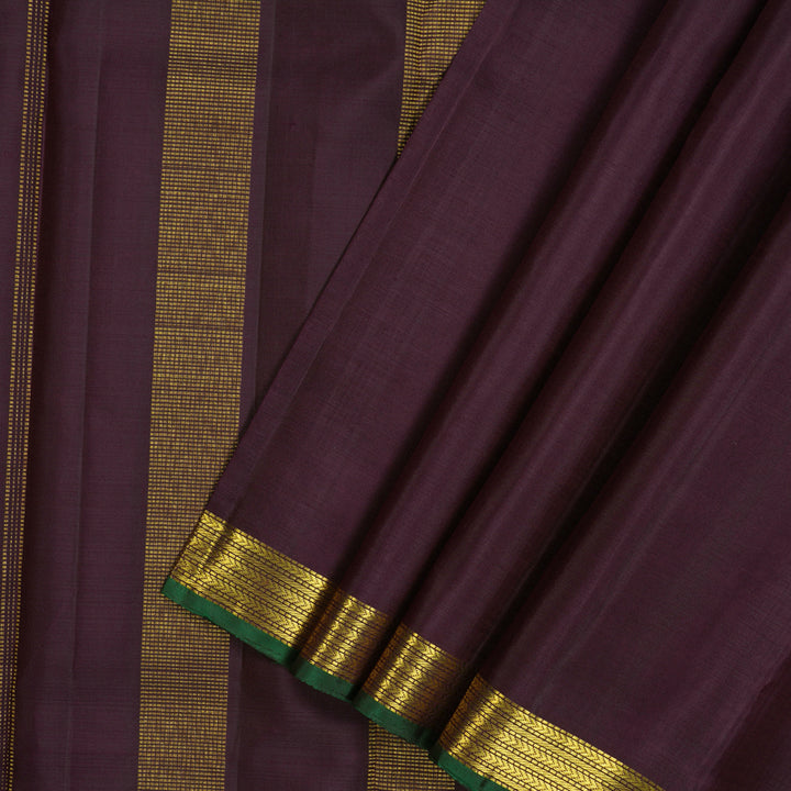 Hayagrivas Violet Pure Kanjivaram Silk Saree KSBE66L3-1