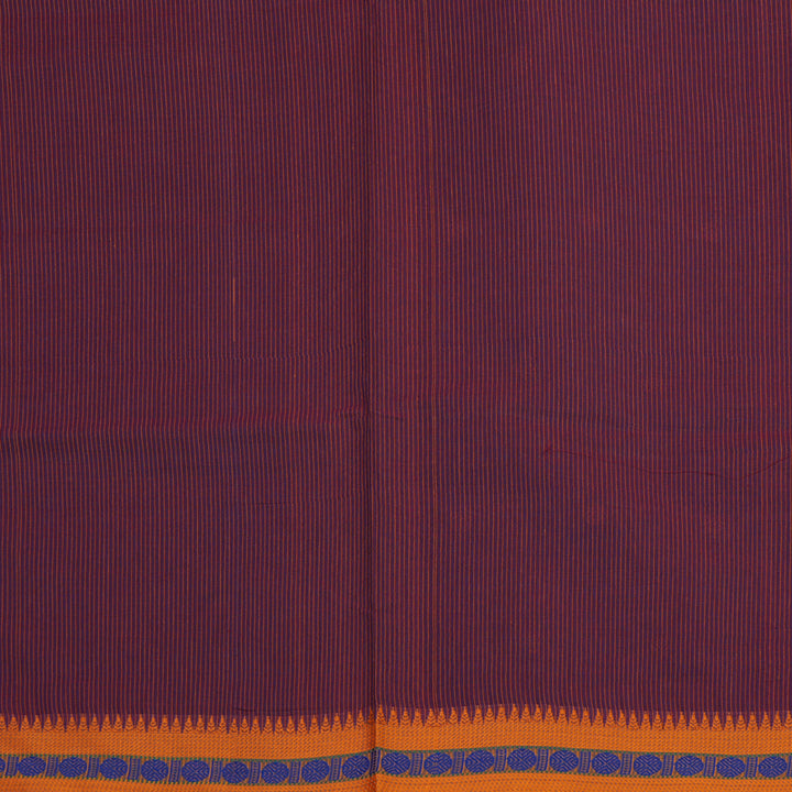 Hayagrivas Violet Pure Chettinad Cotton Saree KSBE6H10-1