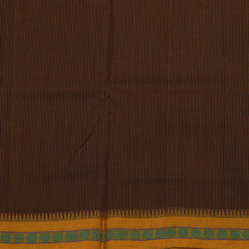 Hayagrivas Brown Pure Chettinad Cotton Saree KSBE6H10-4