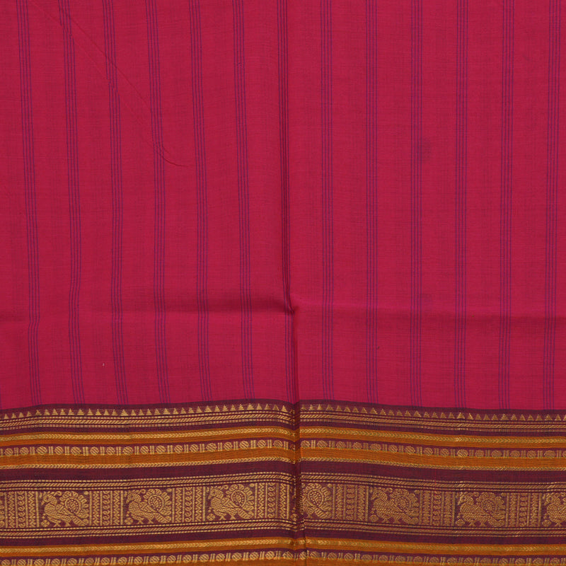 Hayagrivas Pink Pure Chettinad Cotton Saree KSBE6H12-1